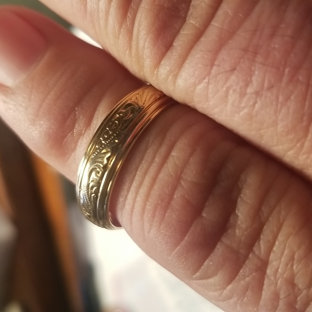14 kt 5mm design band